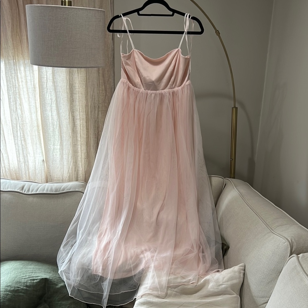 Listicle Pink Maxi Dress